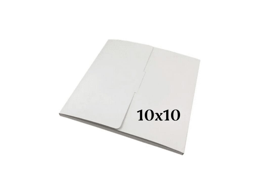 Caixa para Azulejo Branca 10x10cm