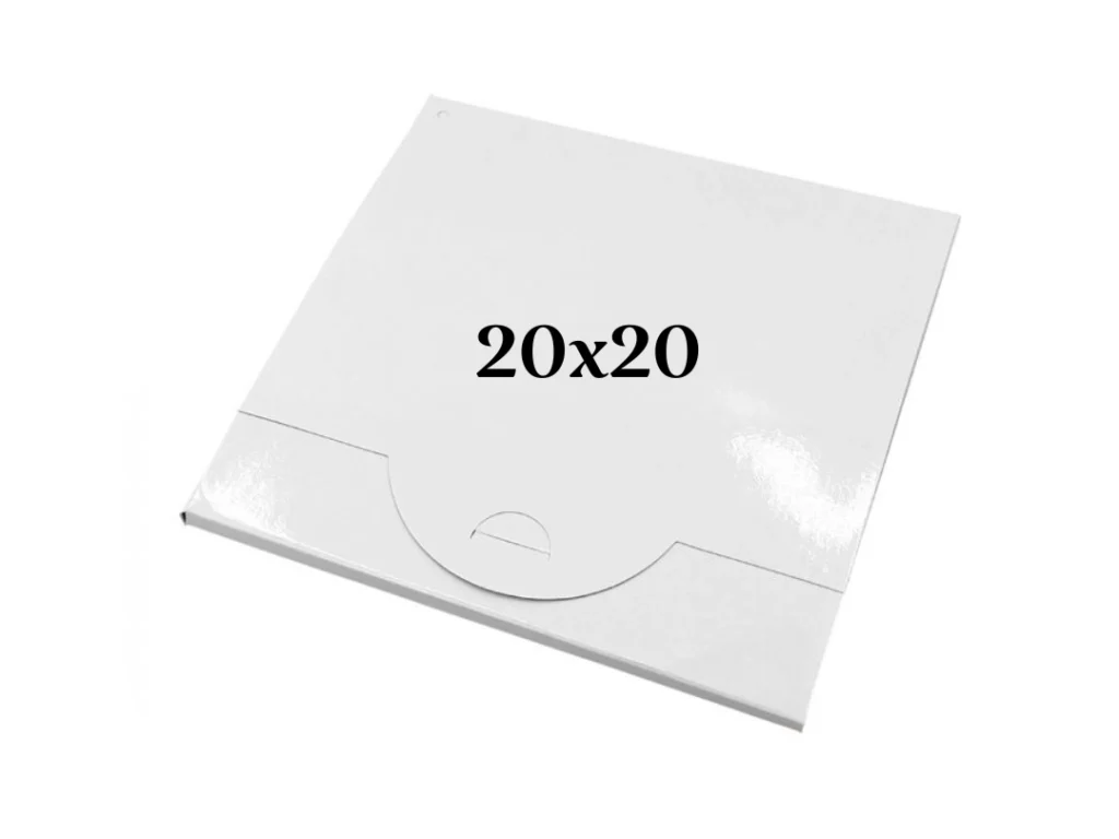 Caixa para Azulejo Branca 20x20cm