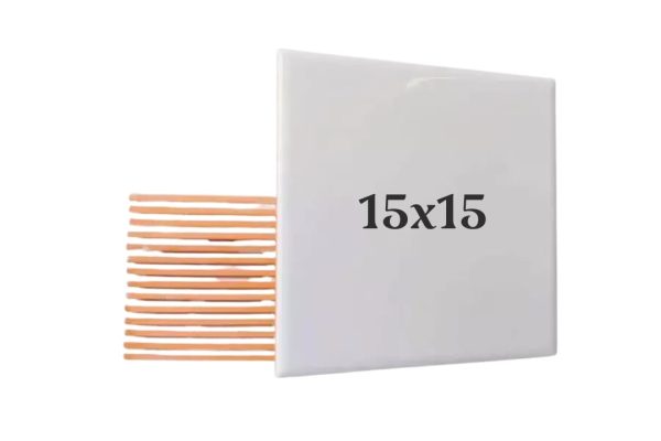 Azulejo 15x15cm Brilho