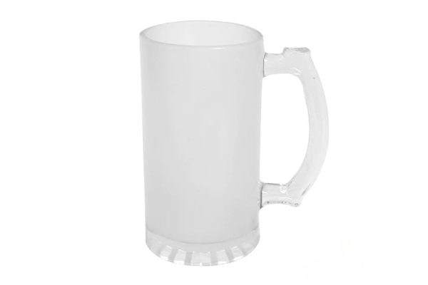 Caneca de Chopp Vidro Jateado