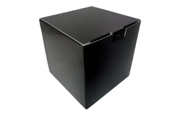 caixa para caneca preta