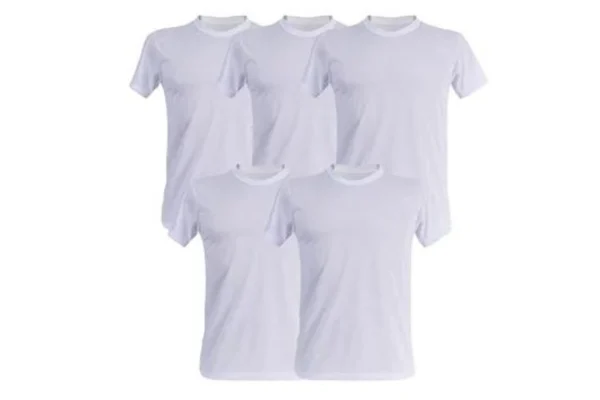 camiseta branca para sublimação