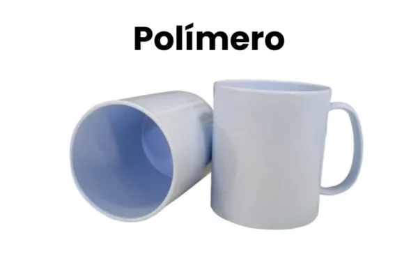 caneca branca polímero sublimação