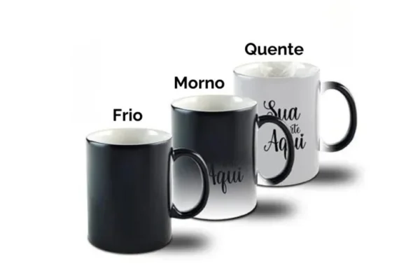 caneca mágica para sublimação