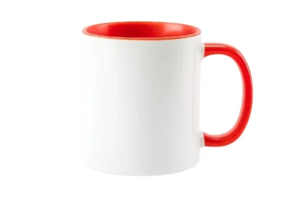 caneca vermelha