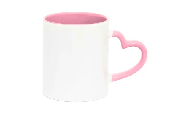 coração rosa