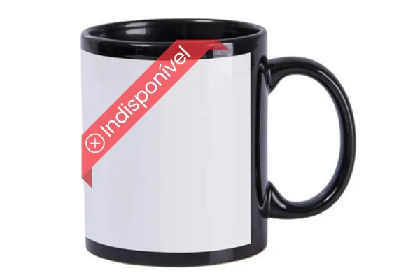 caneca tarja - sublimação